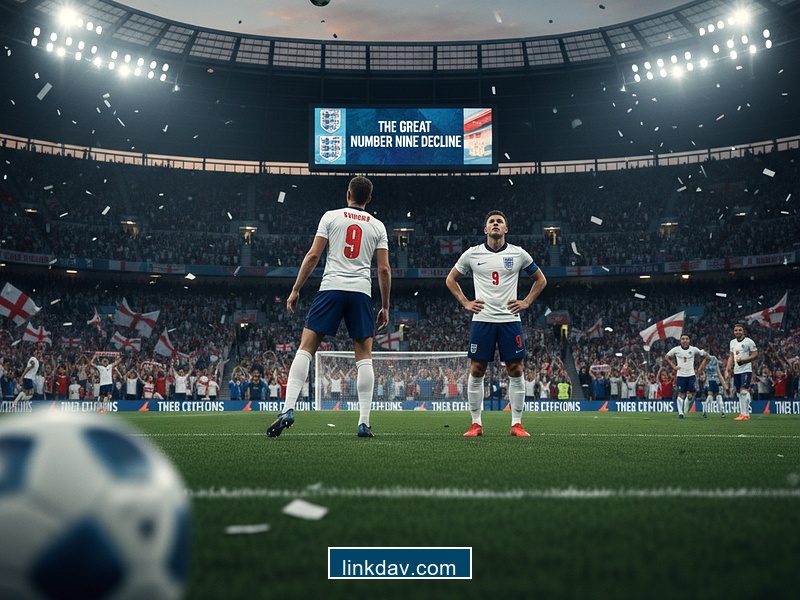 The great number nine decline - where have England's strikers gone?