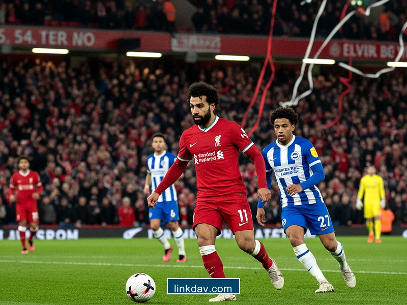 Mo Salah BACK in Liverpool squad for Brighton clash after holding showdown talks with Arne Slot at training ground